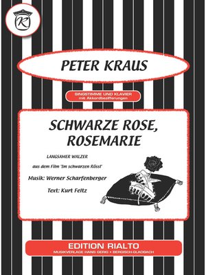 cover image of Schwarze Rose, Rosemarie
